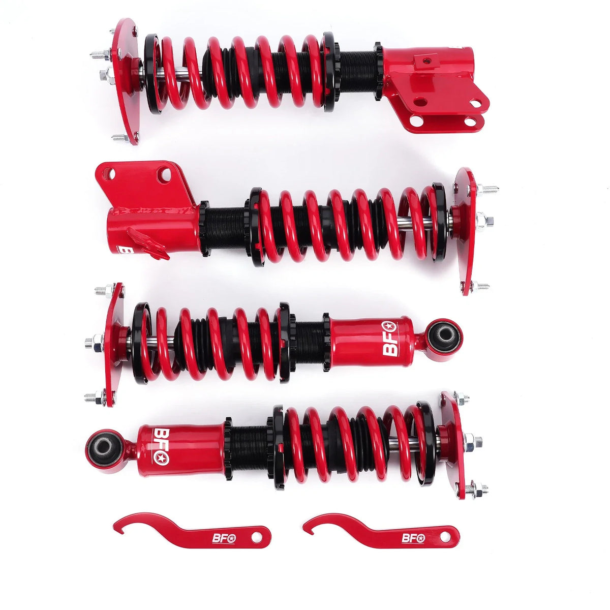 BFO Full Coilovers Suspension Kit for Subaru Impreza (2008–2014) Adjustable Height