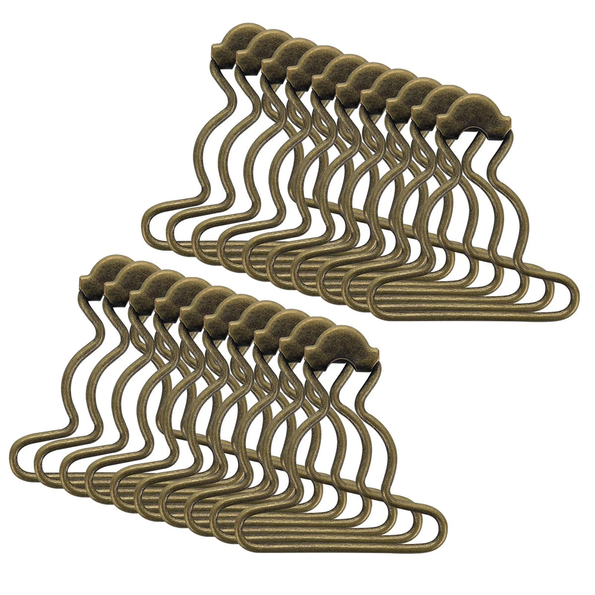 20Pcs Dungaree Suspender Clips for Overall Buckles (One Size)