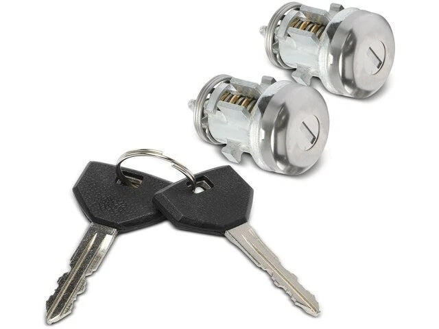Set of 2 Door Lock Cylinders for Dodge W350 (1993) 71851GXDZ