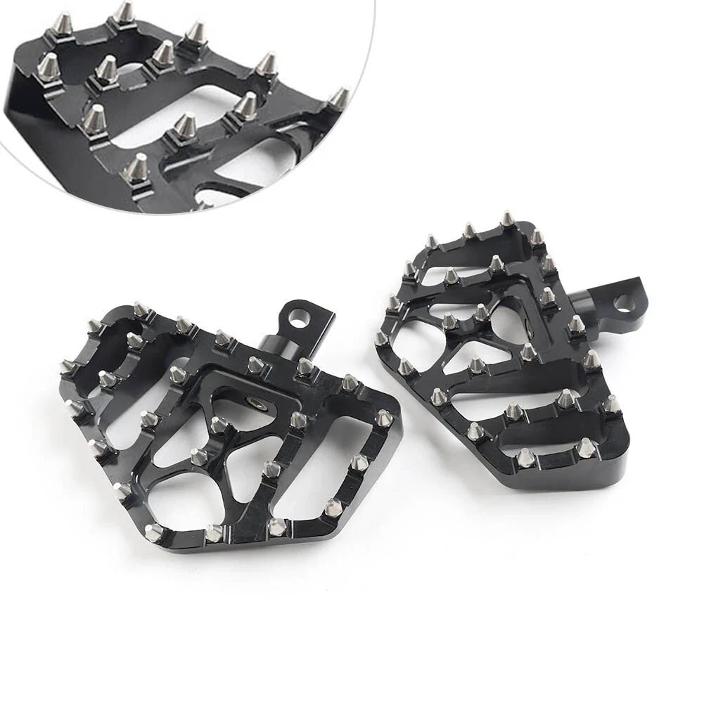 Foot Pegs MX Style for Harley Dyna, Touring, Sportster, Softail