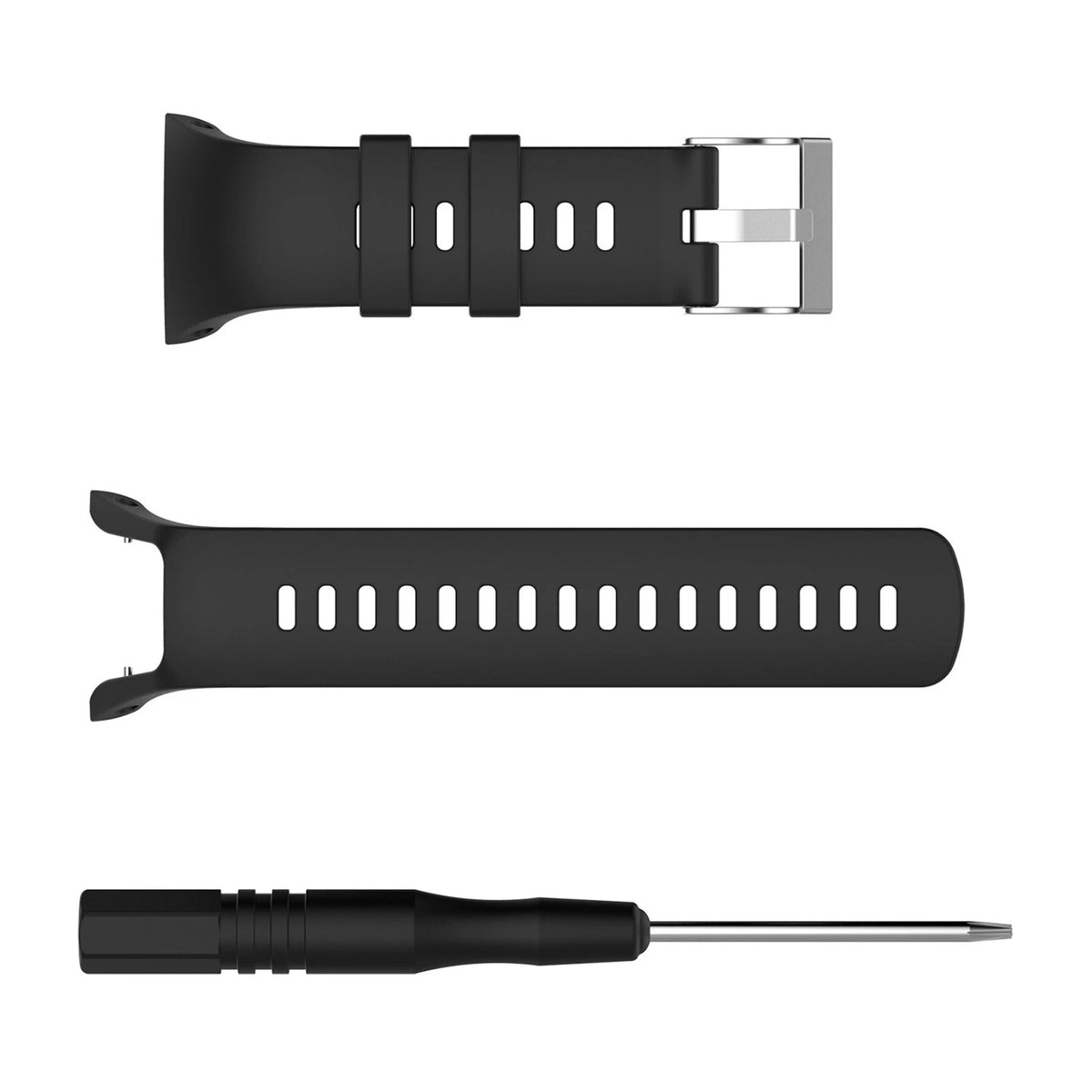 Silicone Wristband Watch Strap for Suunto Spartan Trainer Wrist HR
