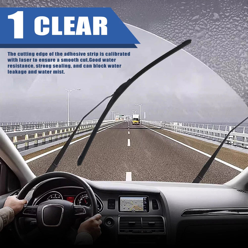 2X Front Windshield Wiper Blades J/U Hook for Chevrolet Monte Carlo (1995–2007)