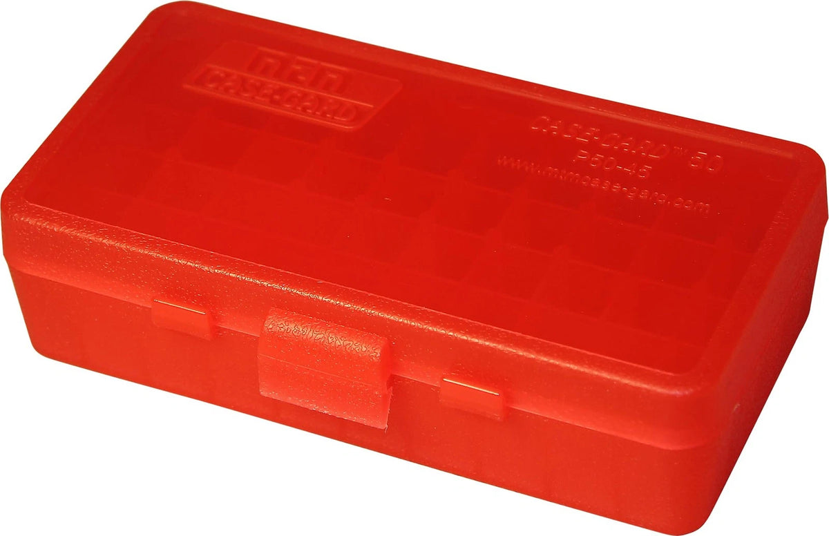 Ammo Box 50 Round Flip-Top for 40/10mm & 45 ACP (No Year Range)