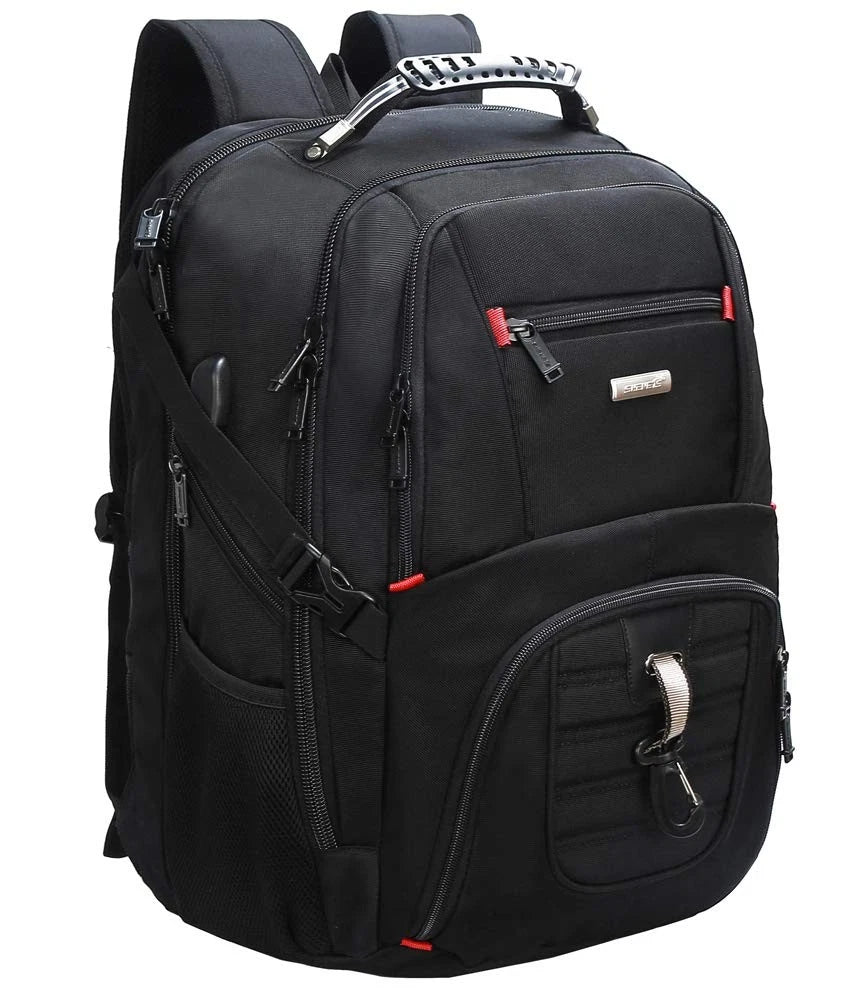 Laptop Backpack 19 Inches for Travel (Black)