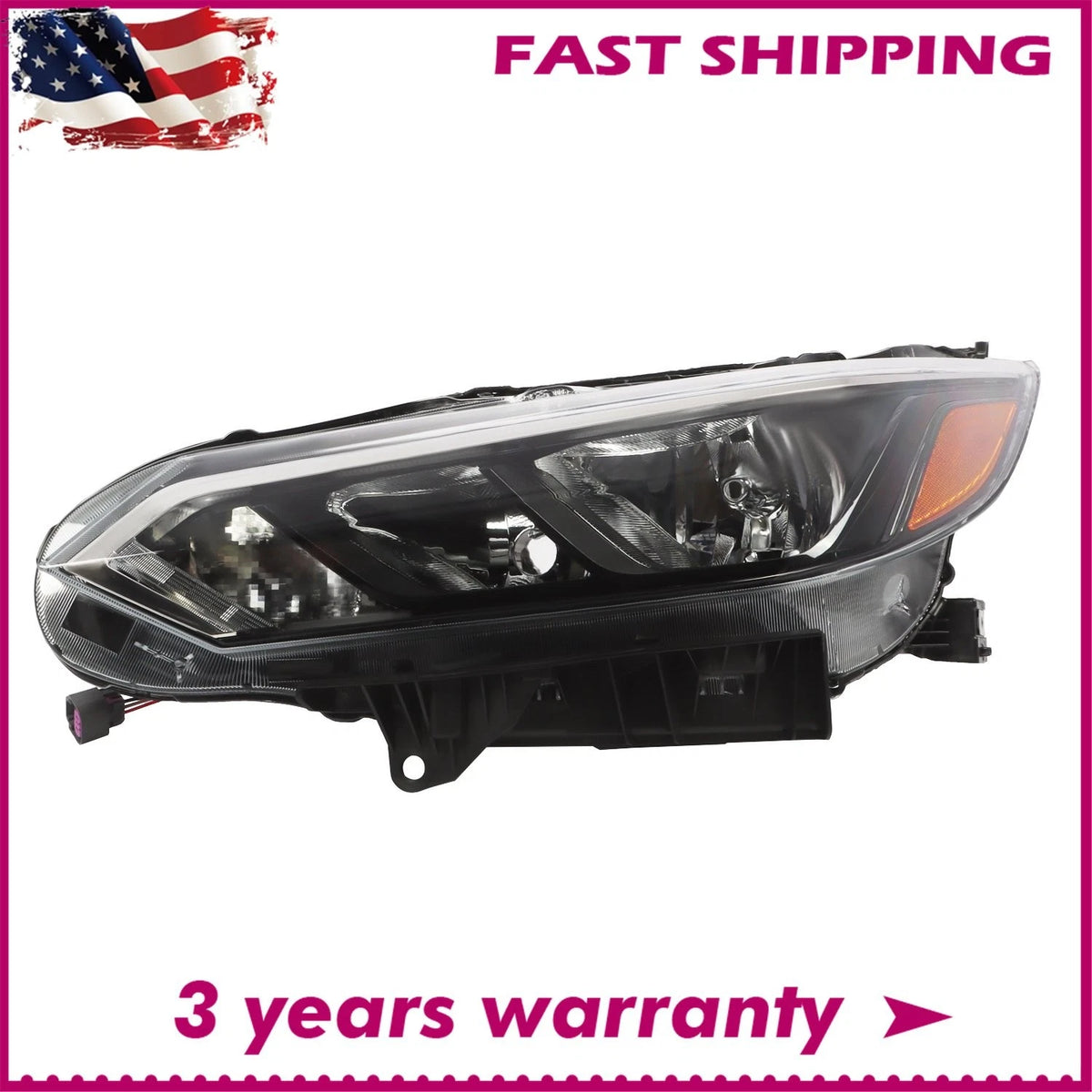 Left Halogen Headlight for Nissan Sentra S/SV (2024–2025) NI2502302