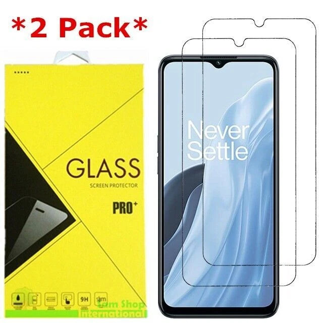 2X Tempered Glass Screen Protector for OnePlus Nord N300 5G