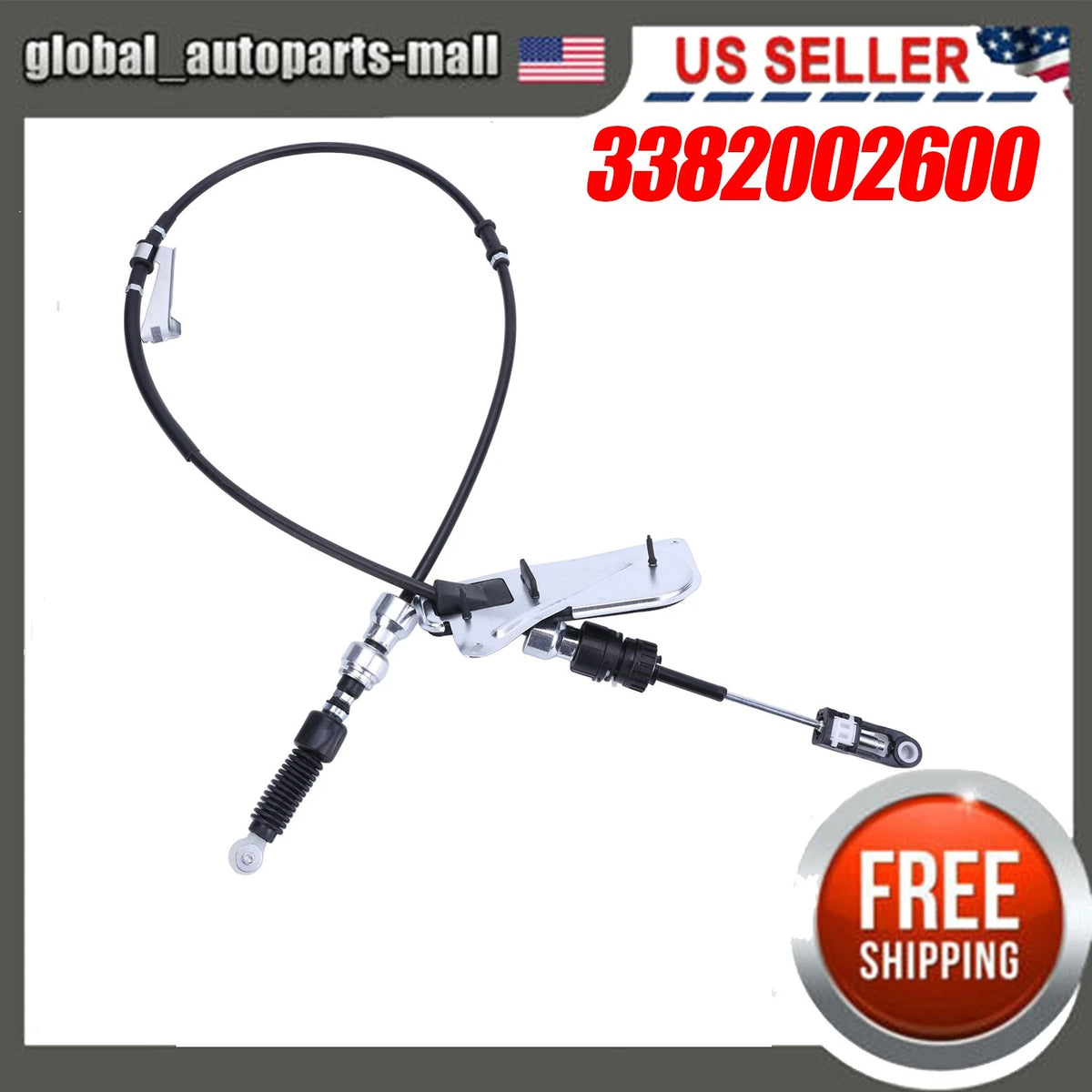 Trans Shift Cable for Toyota Corolla (2009–2013) 33820-02600, 33820-12D30