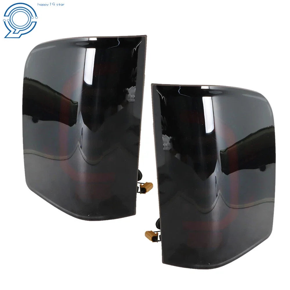 Black LED Tail Lights Assembly for Chevy Silverado (2007–2013) Left+Right