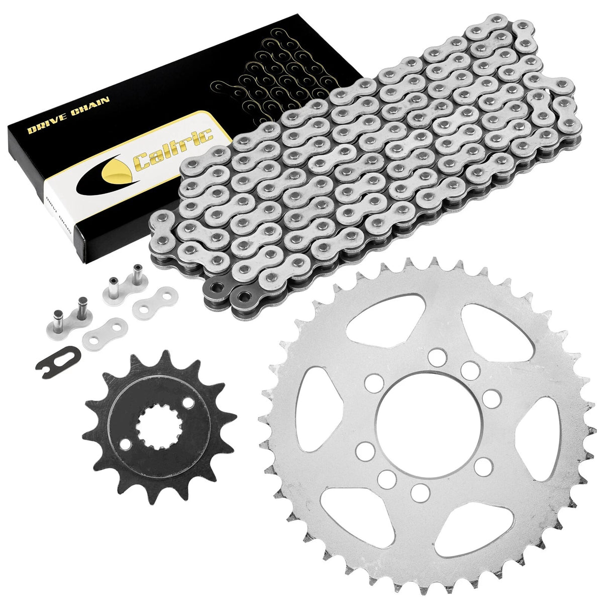 Drive Chain & Sprockets Kit for Kawasaki KFX400 KSF400A (2003–2006) EG2021CH107XO