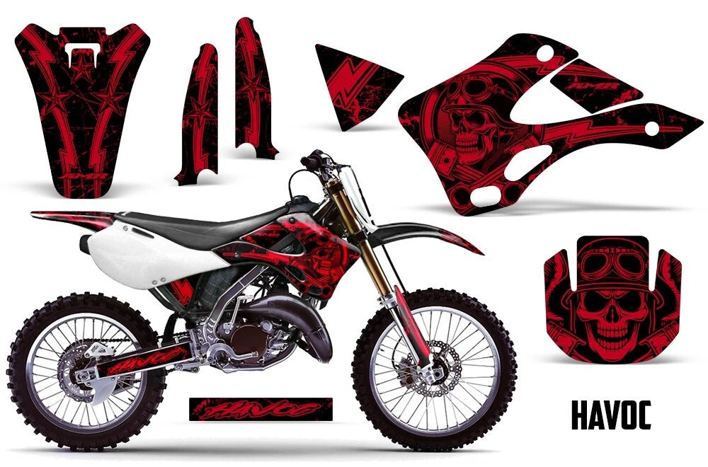 Graphic Stickers Decals for Kawasaki KX125 KX250 (1999–2002)