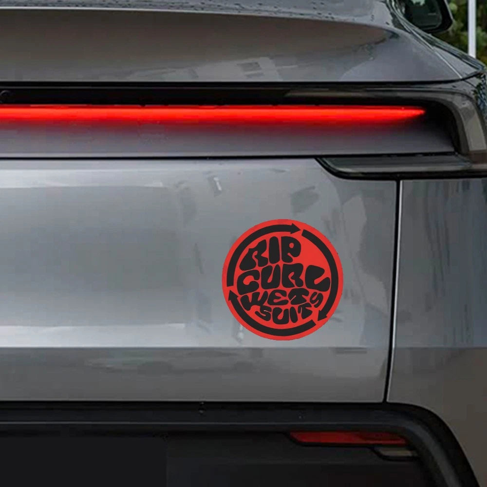 Round Stickers for Car Windows, Refrigerators, Suitcases