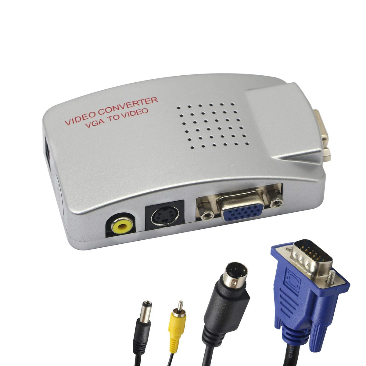 VGA to RCA Adapter for Composite Video & S-Video (2010–2023)
