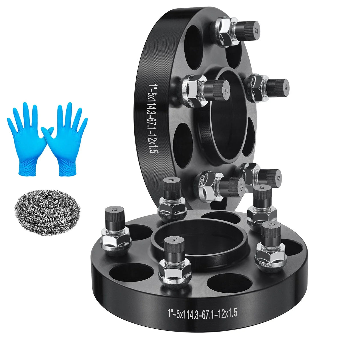 5x114.3 Hub Centric Wheel Spacers 12x1.5 for Mazda3 (2004–2013)