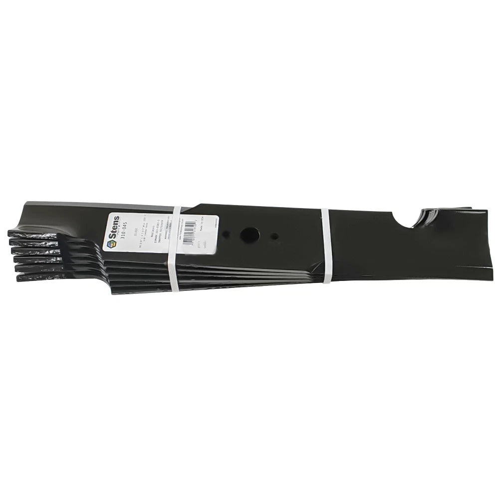 Notched Air-Lift Blade Shop Pack (6) for Bad Boy