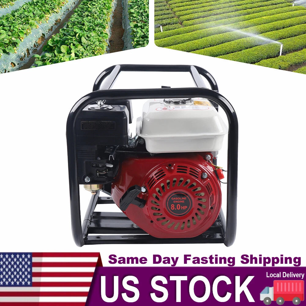 2" Gas Water Semi Trash Pump for Irrigation Transfer