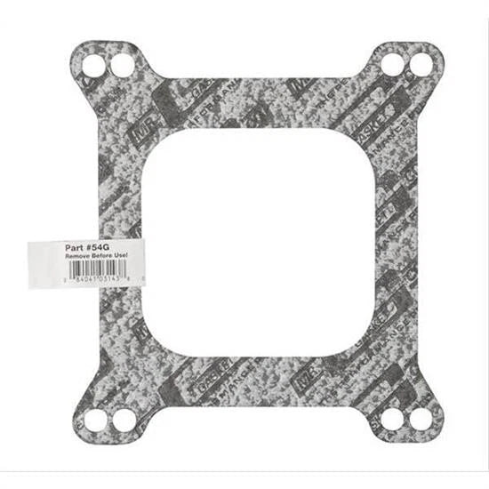 Carburetor Base Gasket for Mr Gasket 54G (4 Barrel, Open Center)