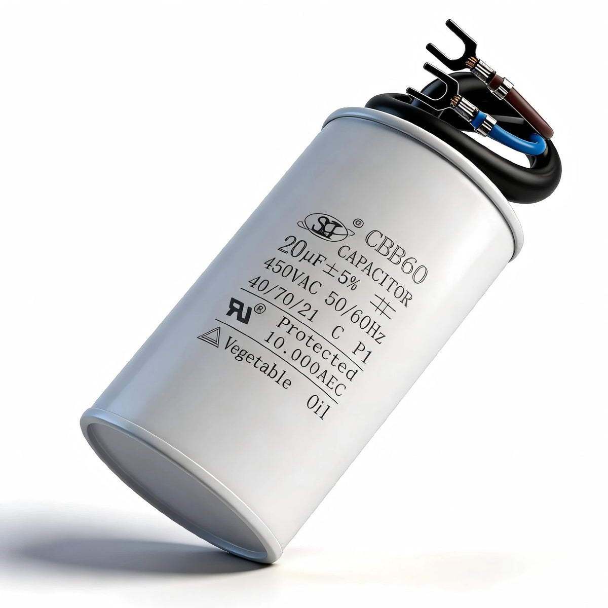 20UF MFD CBB60 Motor Run Capacitor for Various Motors (450VAC)