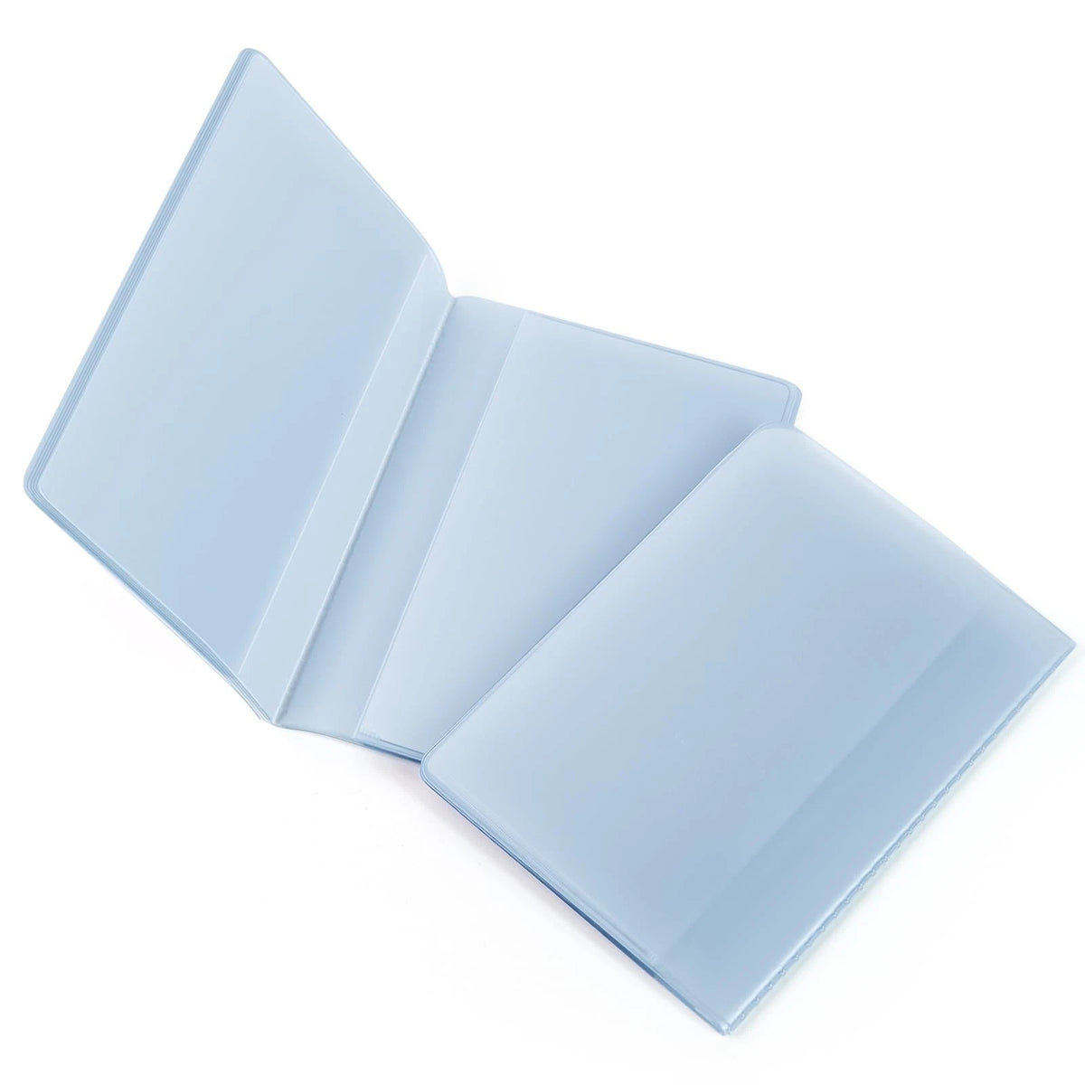 Set of 2 Clear PVC Wallet Inserts for Credit Cards