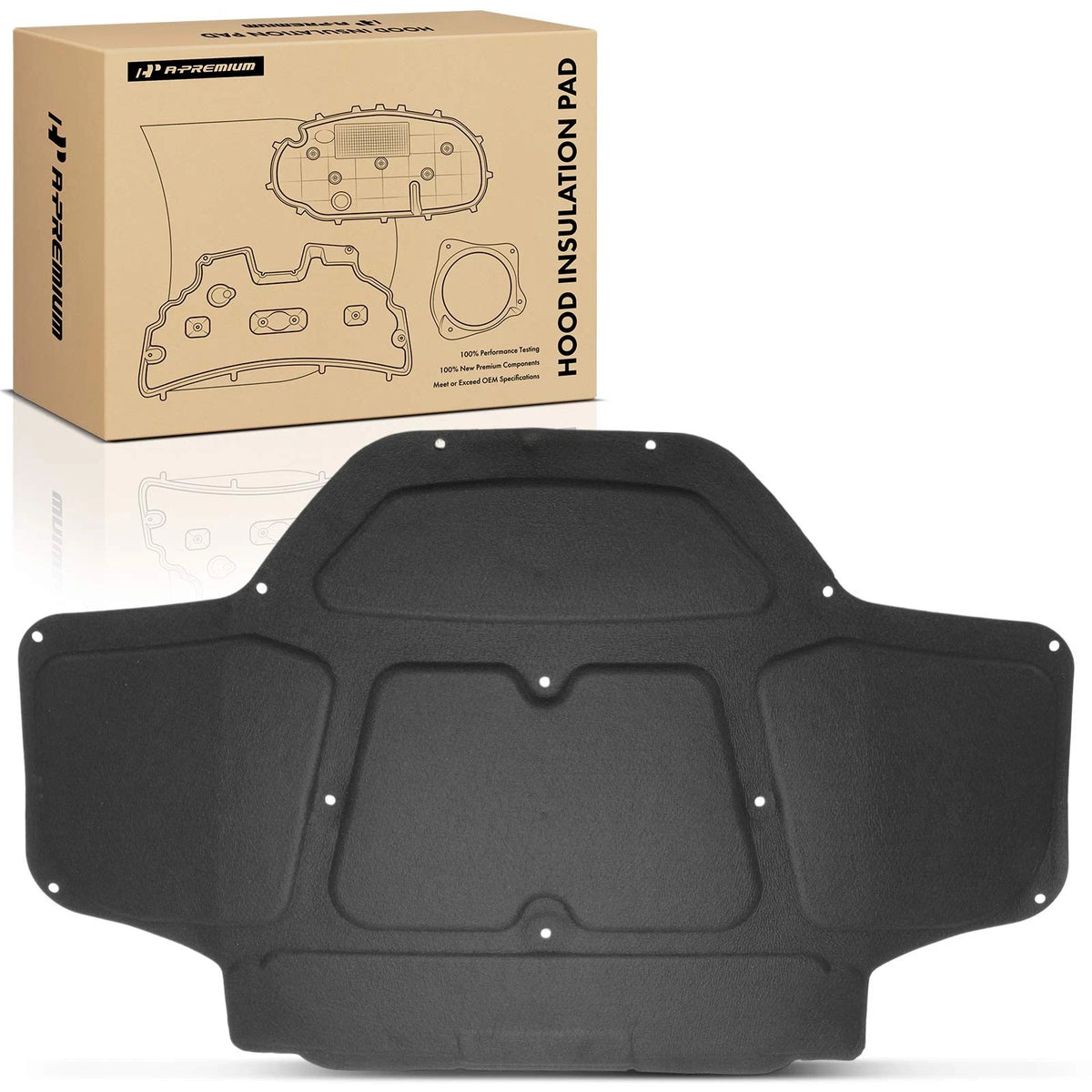 Engine Hood Insulation Pad for BMW G01 X3 G02 (2018–2024) 51487395564
