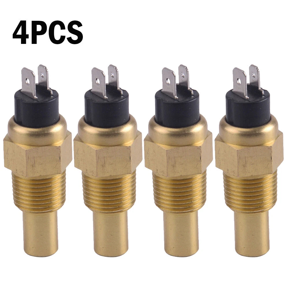 4X 3/8" NPT Water Temp Sender for VDO Gauge