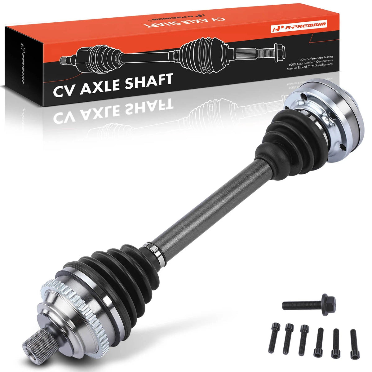 Front Driver Side CV Axle Assembly for Volkswagen EuroVan (1992–1996) 1700-314088, VW-8054