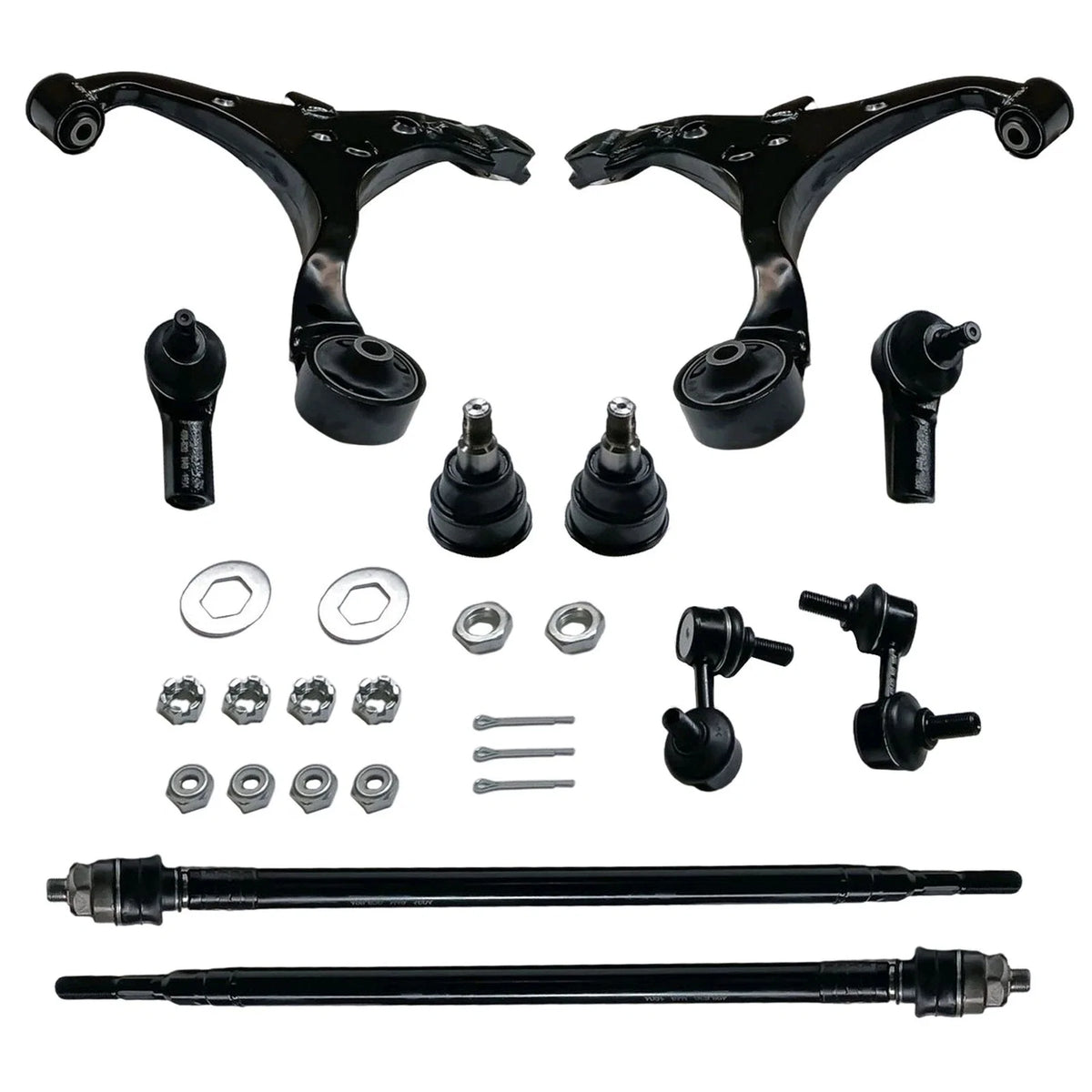 10pcs Front Lower Control Arms Sway Bars Tie Rods for Honda CR-V (2002–2006)