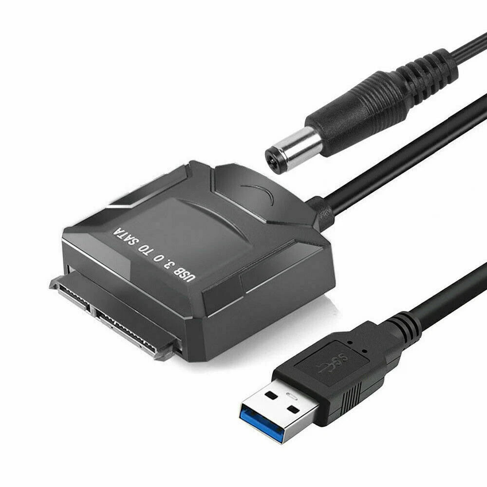 USB 3.0 to SATA III Adapter for 2.5" 3.5" SSD HDD Hard Drive