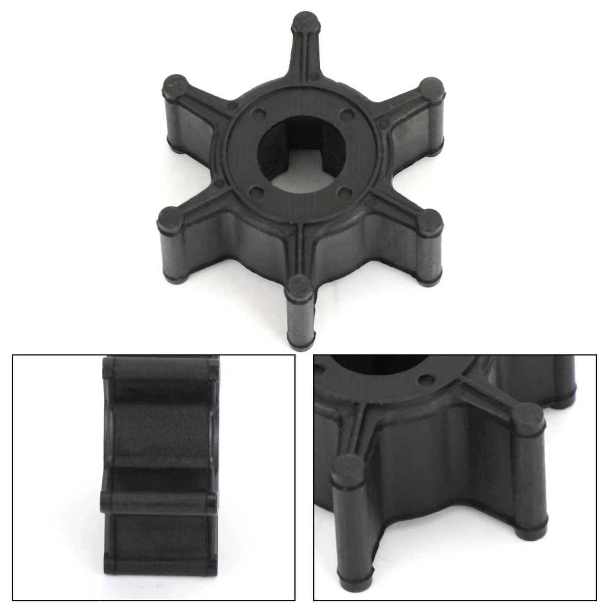 Water Pump Impeller for Yamaha 2.5 HP 4-Stroke F2.5A (2000–2005) 6L5-44352-00