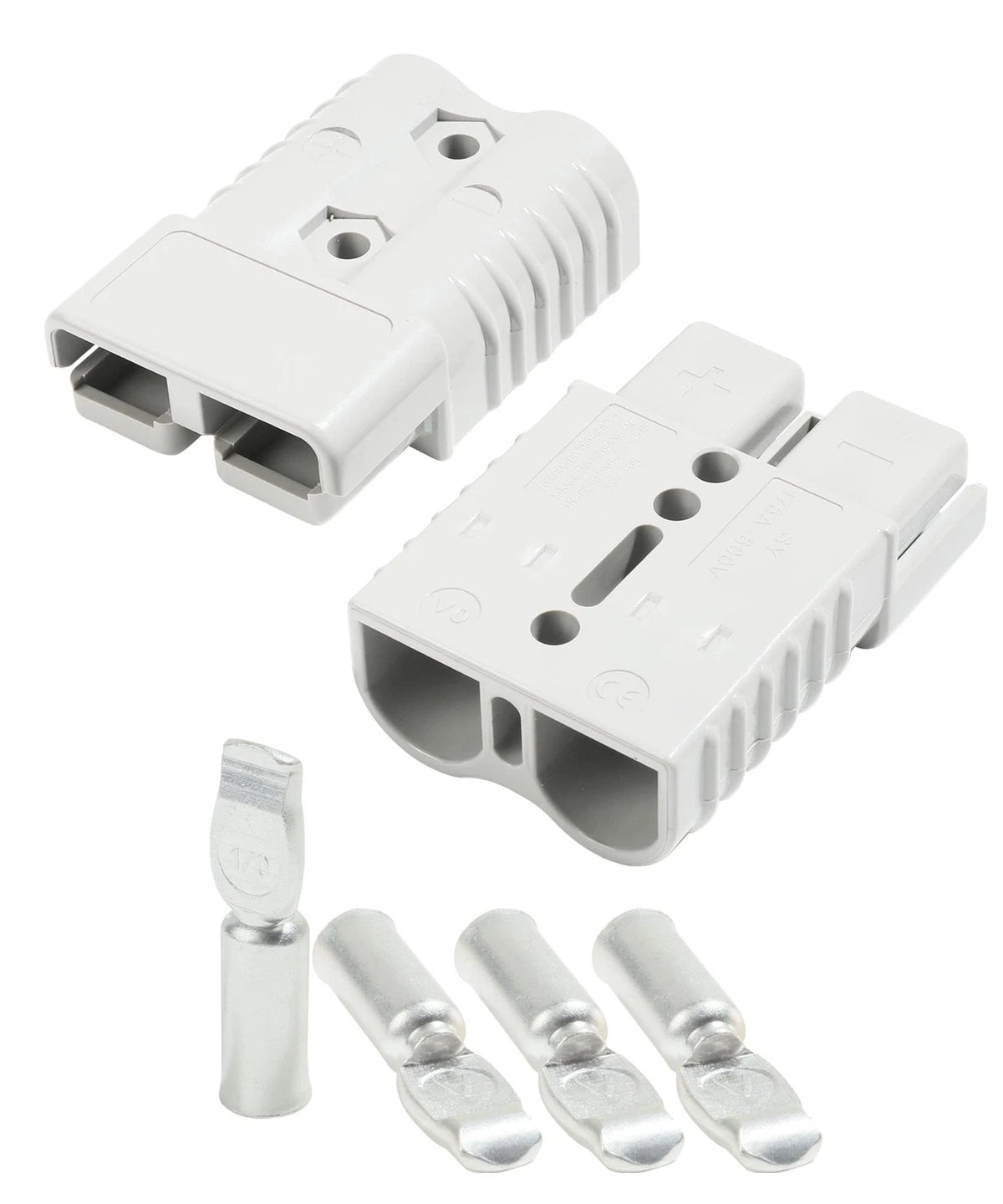 2X 175Amp Battery Quick Connector for Universal Use (2 to 4 Gauge)