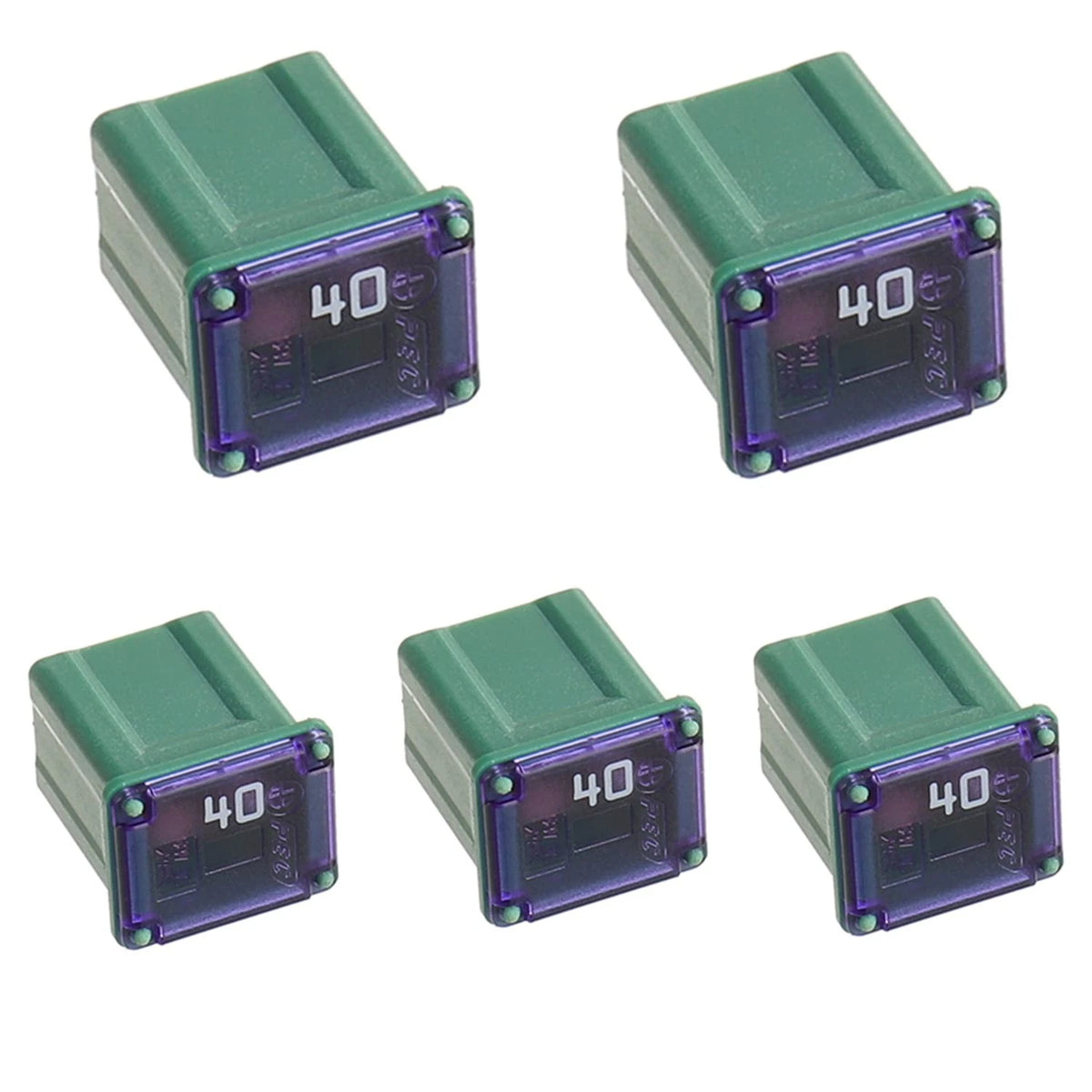40A JCASE Fuse for Trucks, Cars (Low Profile)