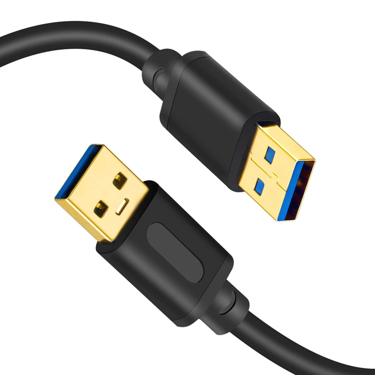 12Ft USB 3.0 A to A Male Cable for Universal Use (No Specific Years)