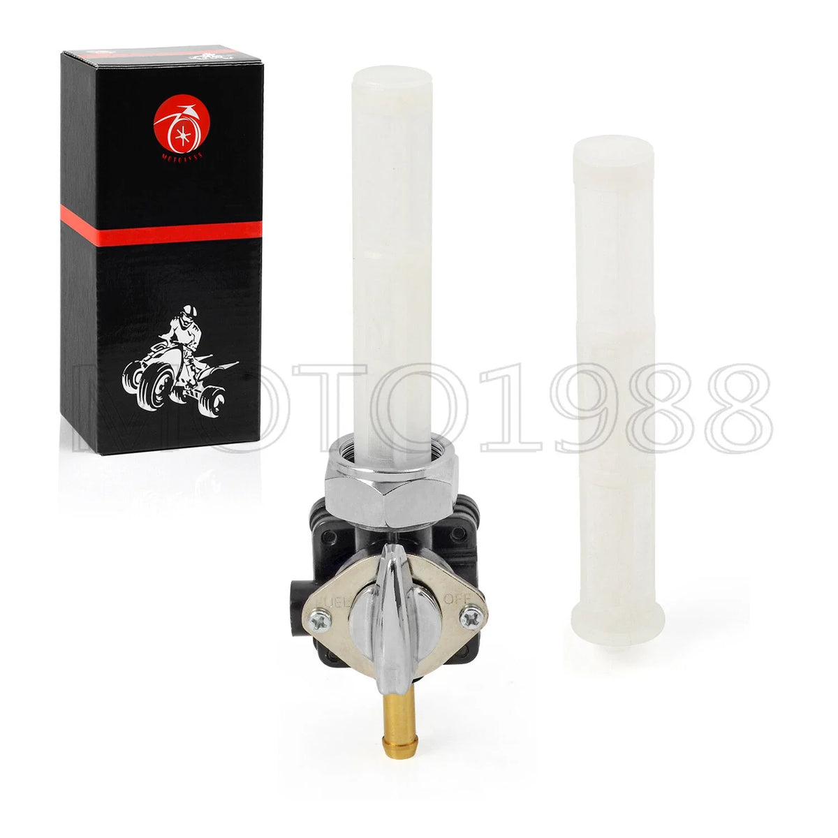 22mm Straight Outlet VACUUM SYSTEM Petcock for Sportster (1975–1981)