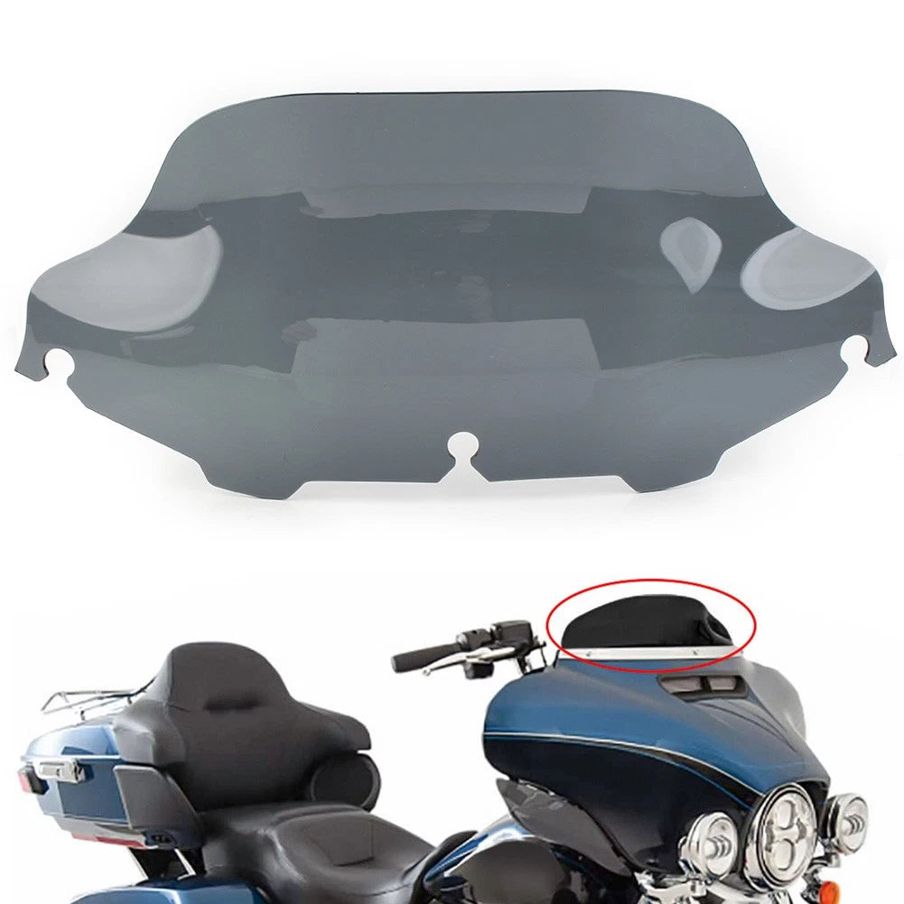 8" Wave Windshield for Harley Touring Electra Street Glide (1996–2013)