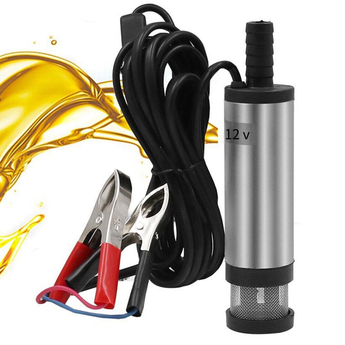 12V Mini Refueling Submersible Diesel Electric Fuel Transfer Pump