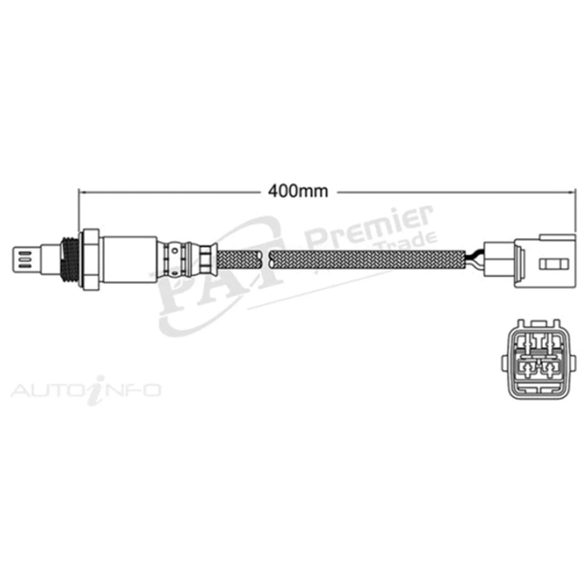 Pre Cat Oxygen O2 Sensor for Corolla ZRE152 ZRE153 4cyl 1.8L 2ZR 2.0L 3ZR (2007–2013)