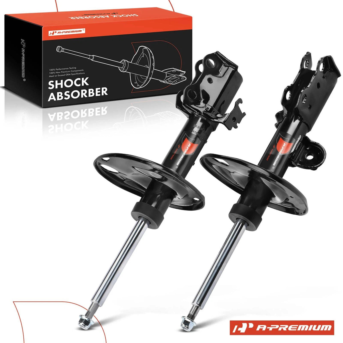 Front Shock Struts for Scion tC (2011–2016) & Toyota Prius V (2012–2017) 72683, 72682, 335081, 335080
