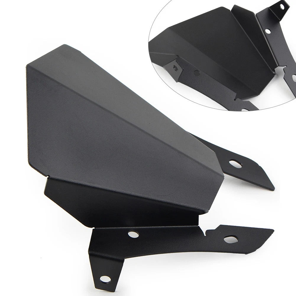 Black Windshield Wind Deflector for Yamaha MT-07 FZ-07 (2013–2017)