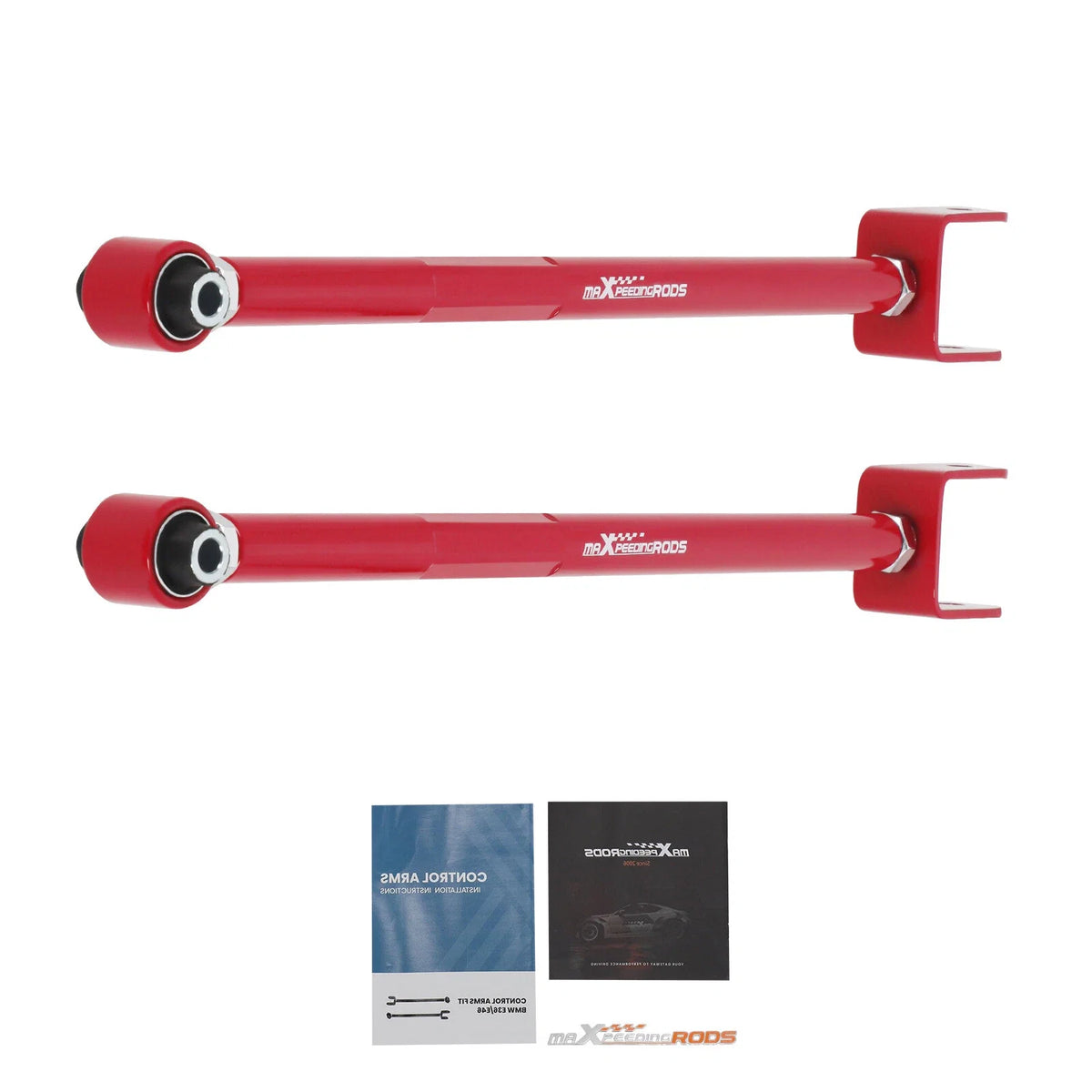 Adj. Rear Lower Camber Control Arm Red for BMW E36/E46 3 Series (1992–2006)