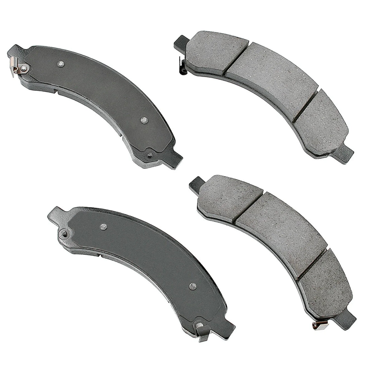 Rear ProAct Disc Brake Pads for Chevy Express GMC Savanna 3500 (2003–2009)
