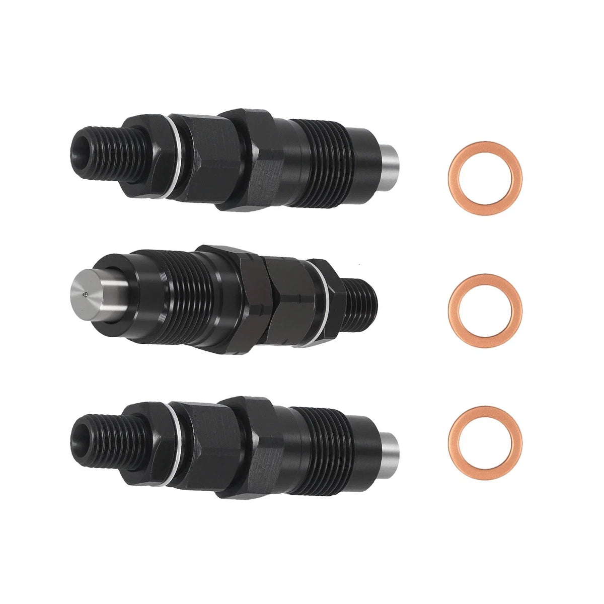 3X Fuel Injector Set for Kubota B7500DTN B7500HSD (2000–2005) 1G065-53000