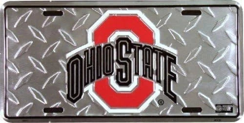 Ohio State Diamond License Plate for Car Truck (#2644)