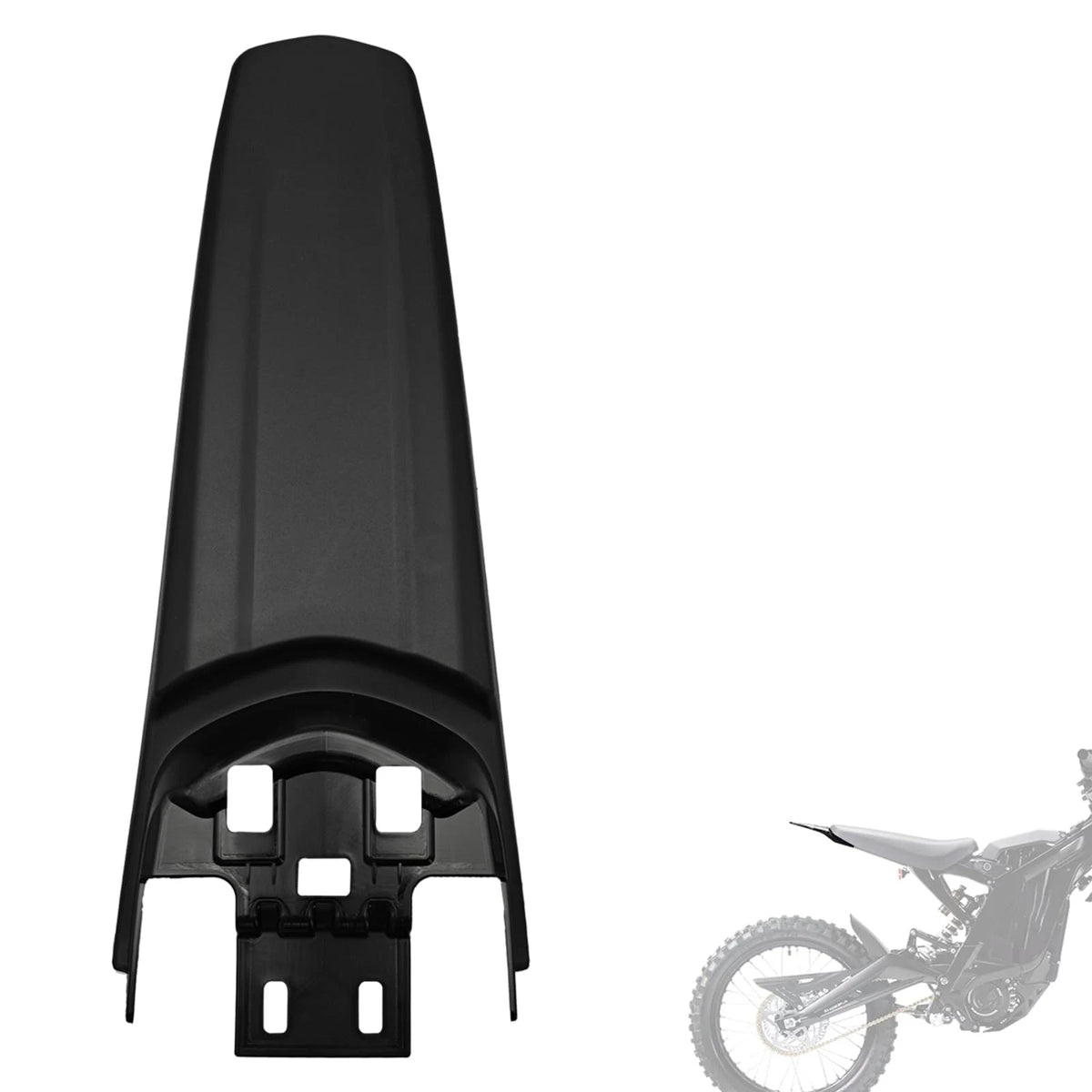 Extended Rear Fenders for Surron Light Bee X/S (2019–2023) Matte Black