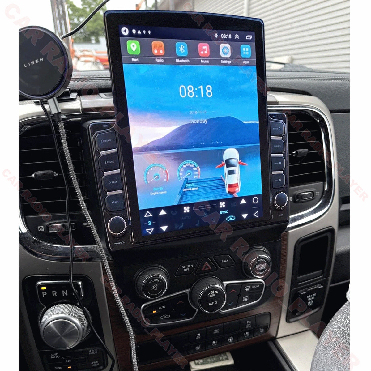 2DIN Android 13 Stereo for Dodge RAM 1500-5500 (2013–2018) 9.7'' Carplay GPS