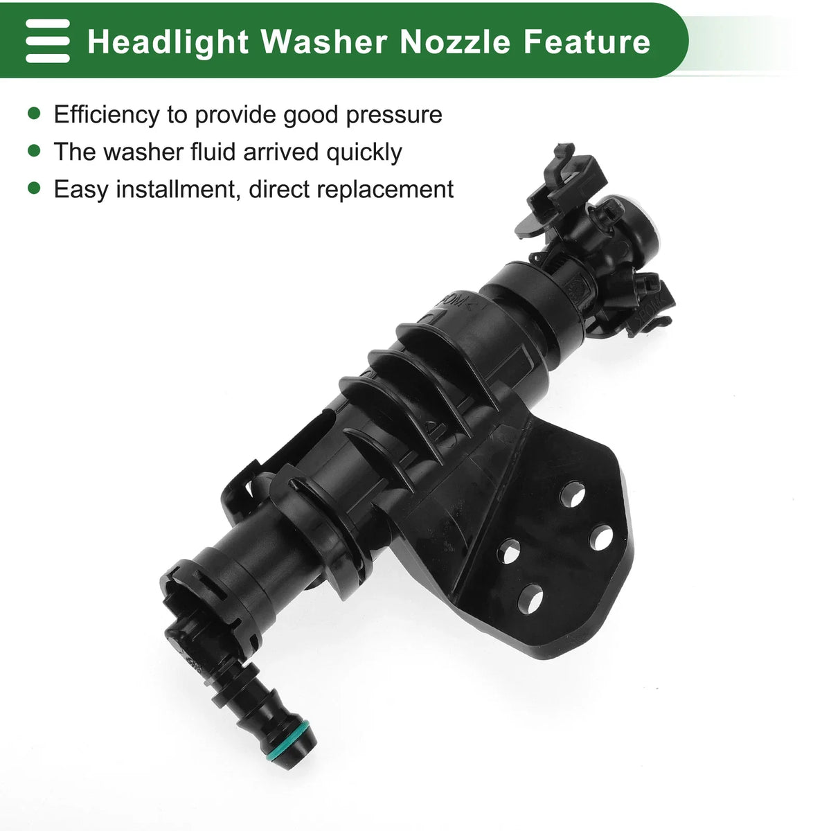 Front Driver Side Headlight Washer Nozzle for Hyundai Tucson (2016–2020)