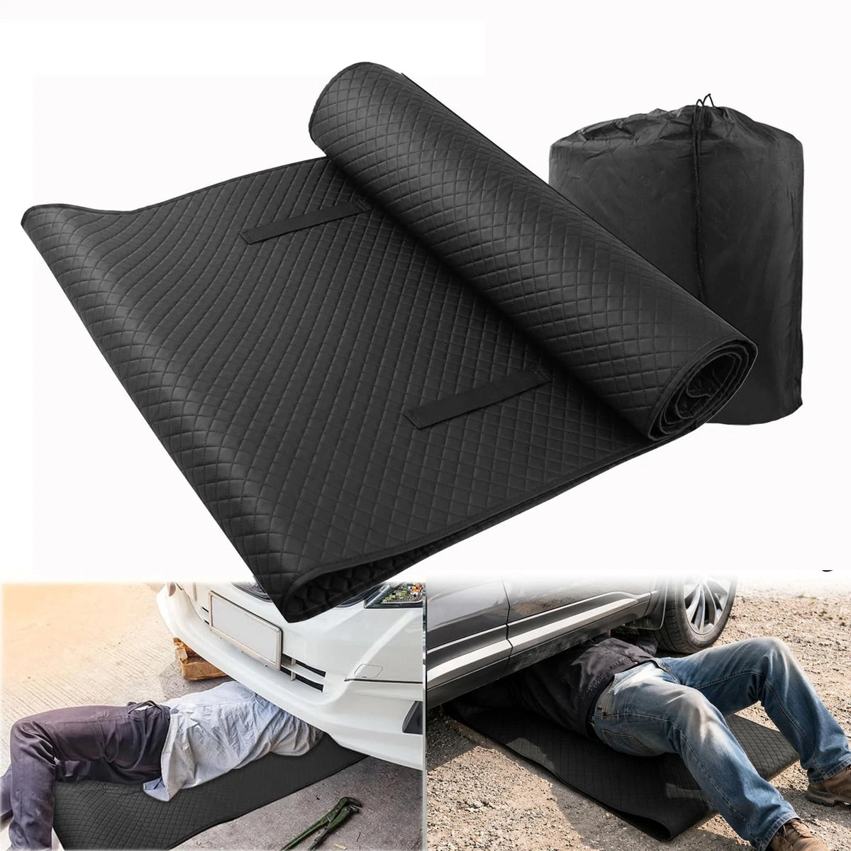 Rolling Creeper Mat for Under Car Repair (60x28)