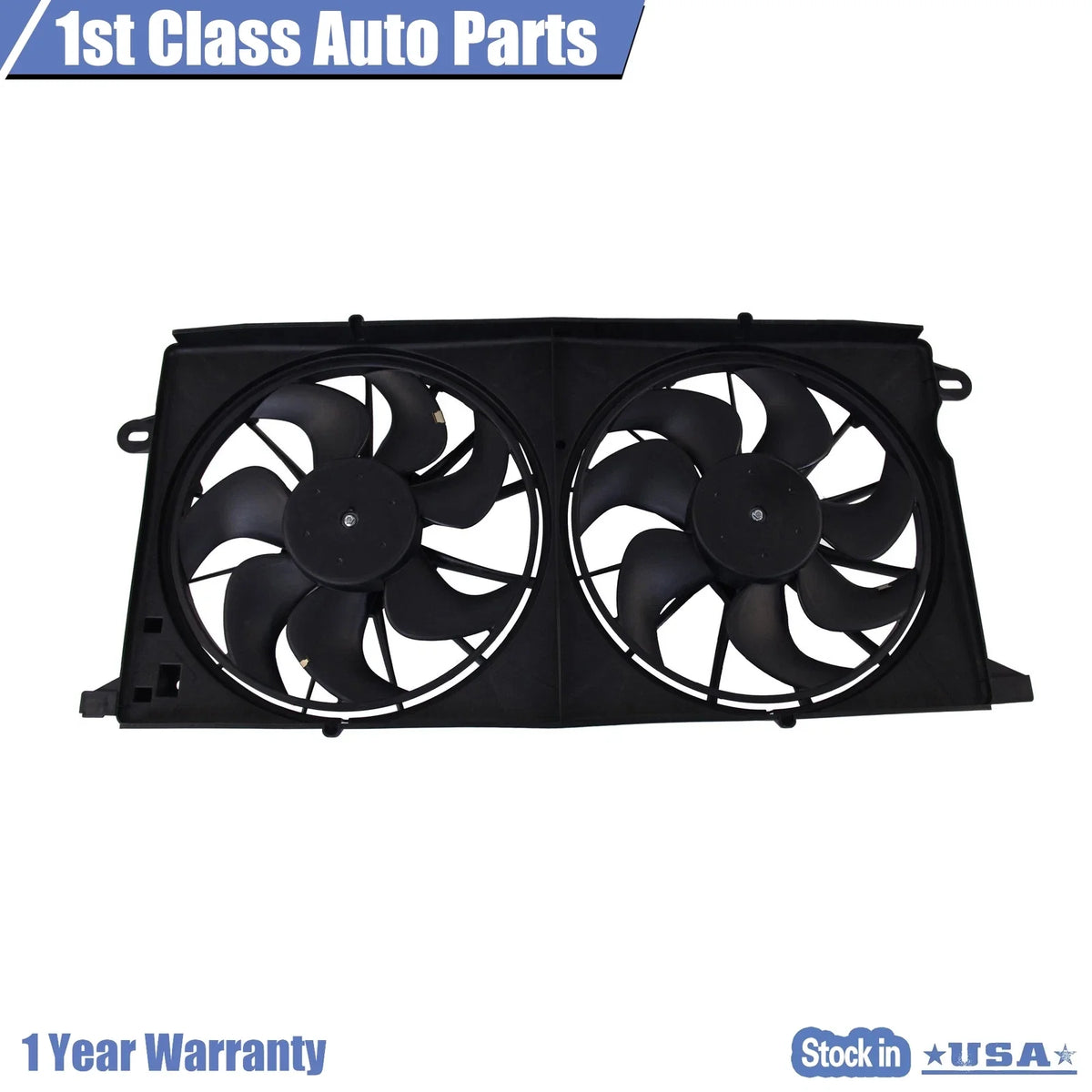 A/C Condenser Dual Cooling Fan Assembly for Buick Park Avenue (1997–2005) 12362557