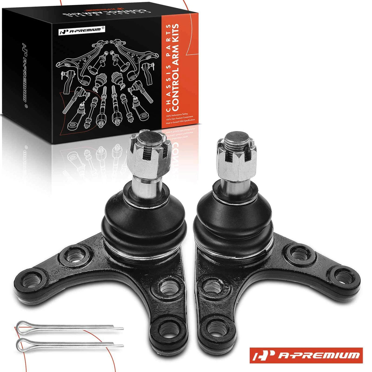 2X Front Lower Ball Joint for Mazda B2600 (1987–1993) 8AU334510, K9553