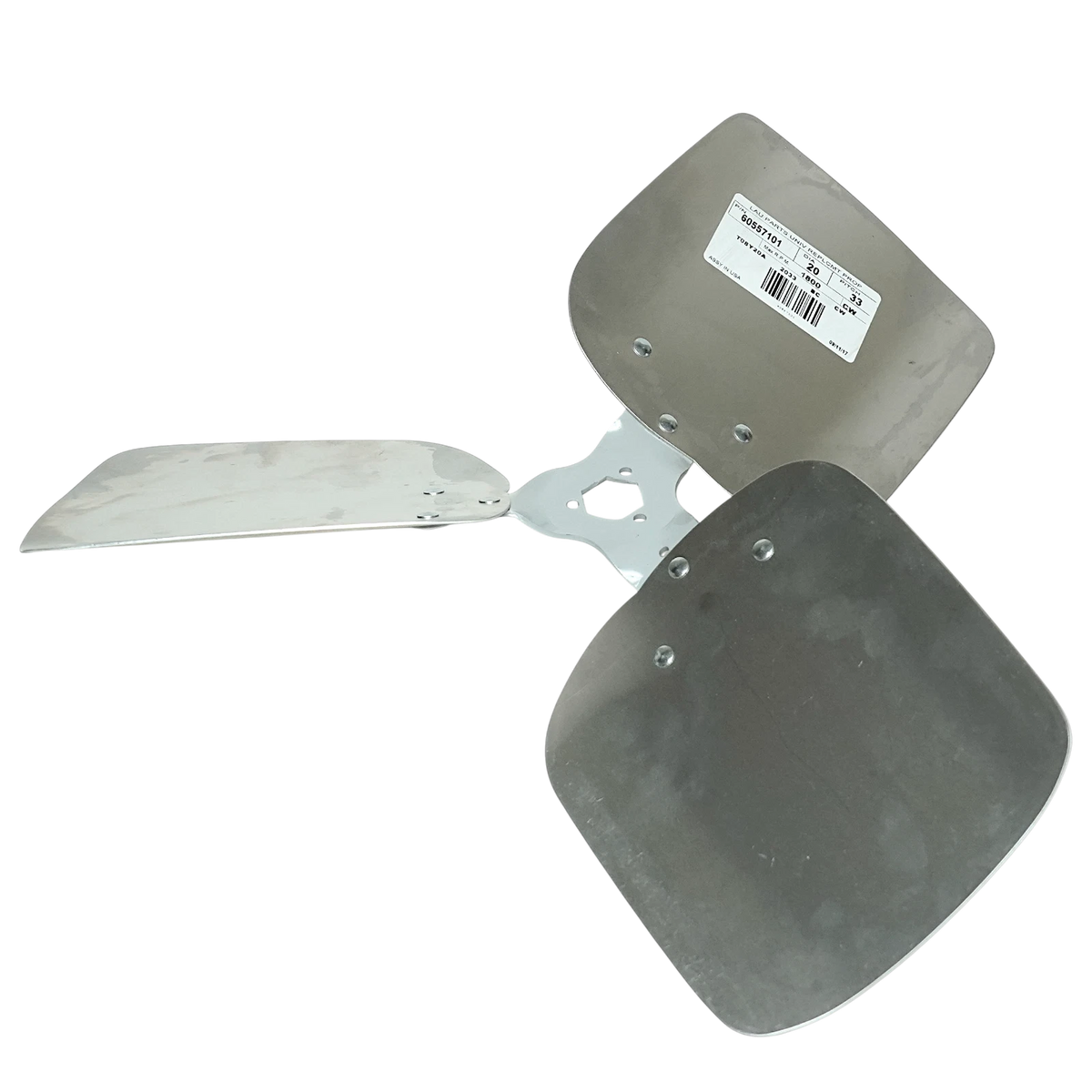 20" Fan Blade for CW Rotation (33 Degree Pitch, 3 Blades)