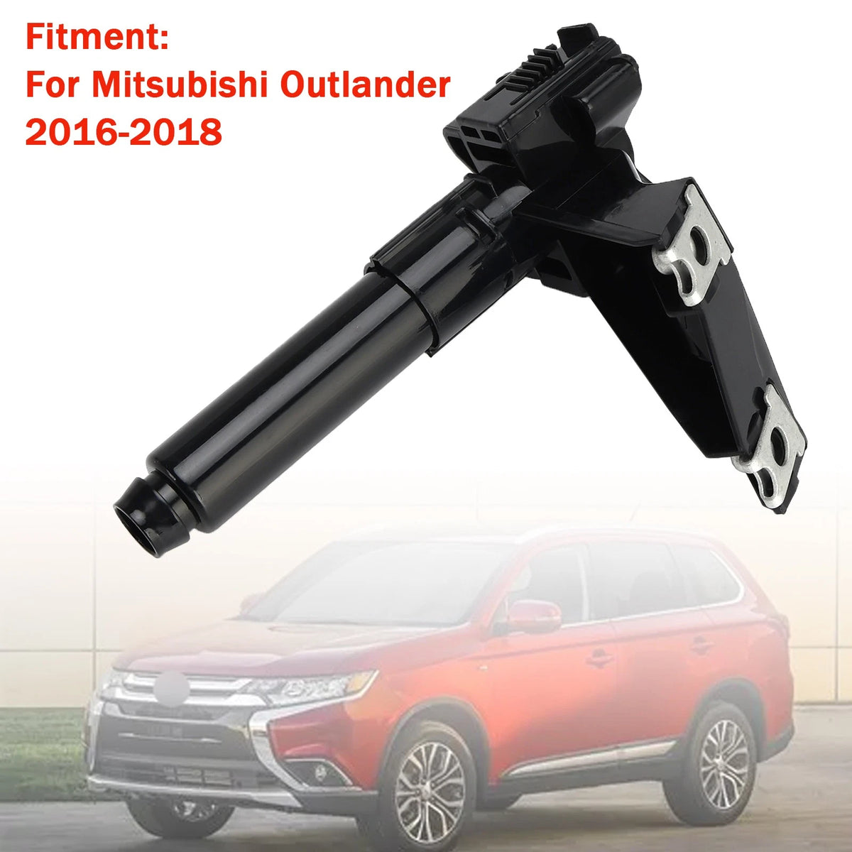 Front Headlight Spray Washer Nozzle Left 8264A309 for Mitsubishi (2016–2018)