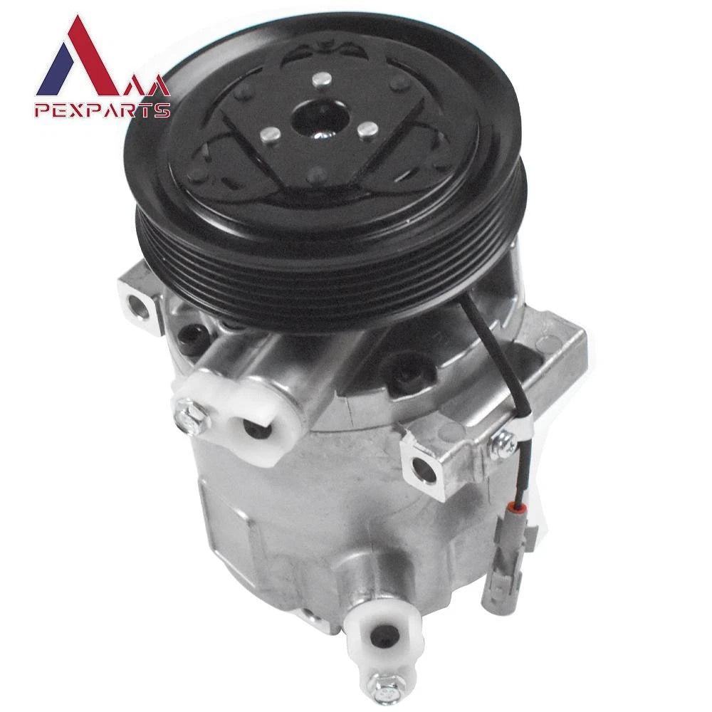 A/C Compressor w/ 6-Groove Pulley for Mitsubishi Mirage G4 (2017–2022) 7813A524, 7813A983, 58800